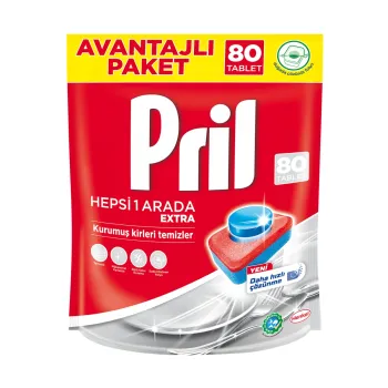 Pril Tabs All in One 80 pcs