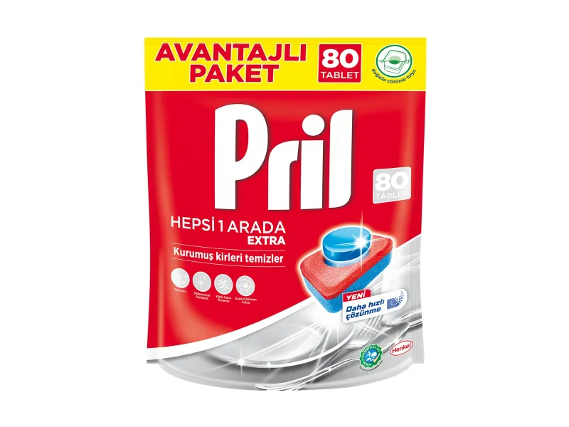 Pril Tabs All in One 80 pcs