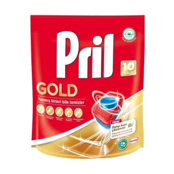 Pril Tabs Gold Doypack 10 pcs