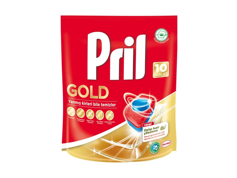 Pril Tabs Gold Doypack 10 pcs
