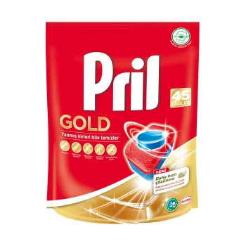 Pril Tabs Gold Doypack 45 pcs