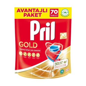 Pril Tabs Gold Doypack 70 pcs