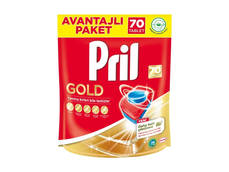 Pril Tabs Gold Doypack 70 pcs